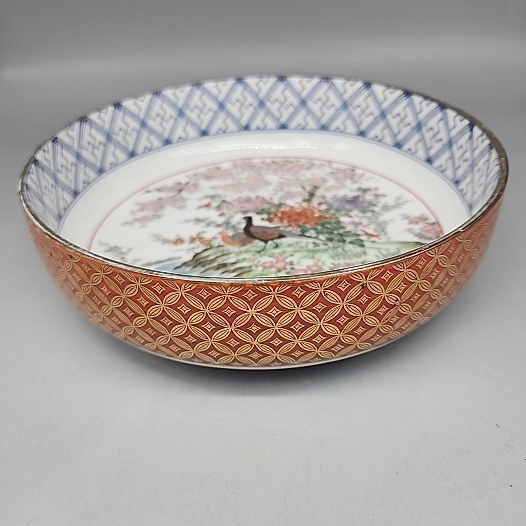 東洋柴田陶器 キジ桜文様 金彩 ヴィンテージ 9x2.5インチ - Etsy 日本