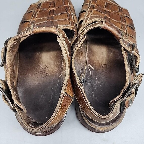 Doc Dr. Martens Vintage Leather Fisherman Brown Sandals  display picture 1