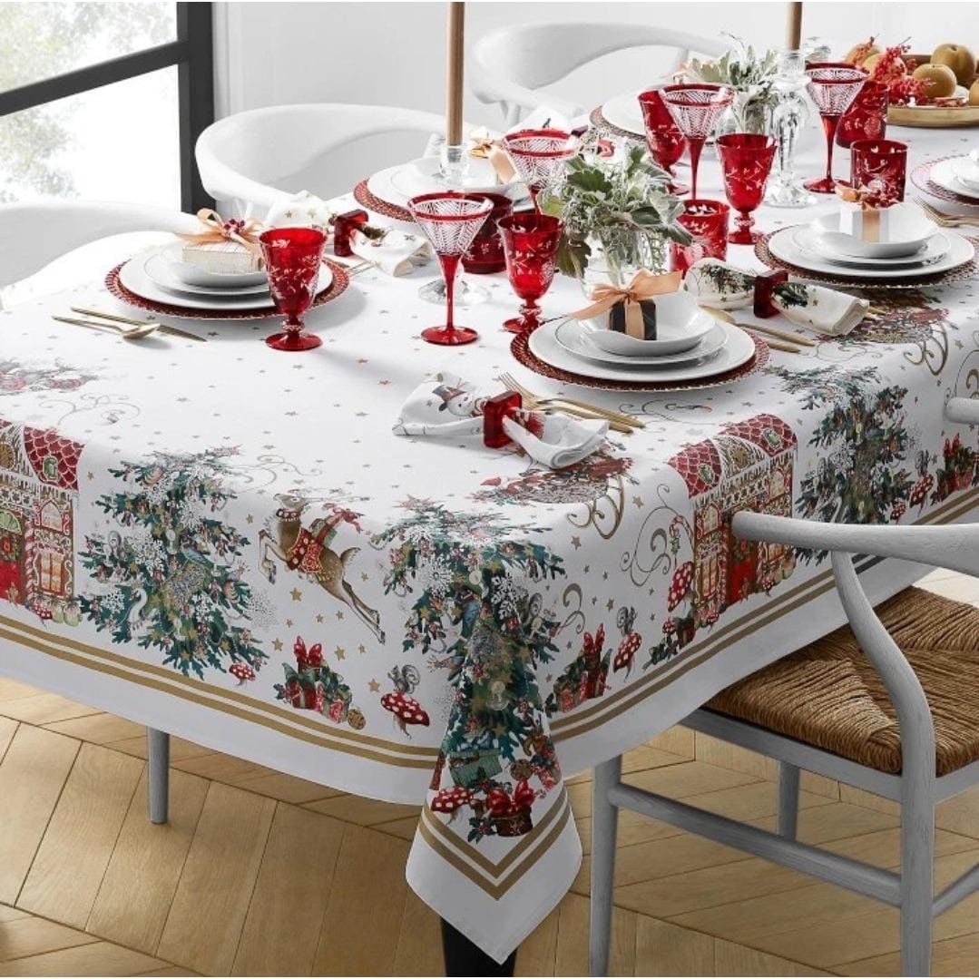 William Sonoma Tablecloth Christmas - Etsy