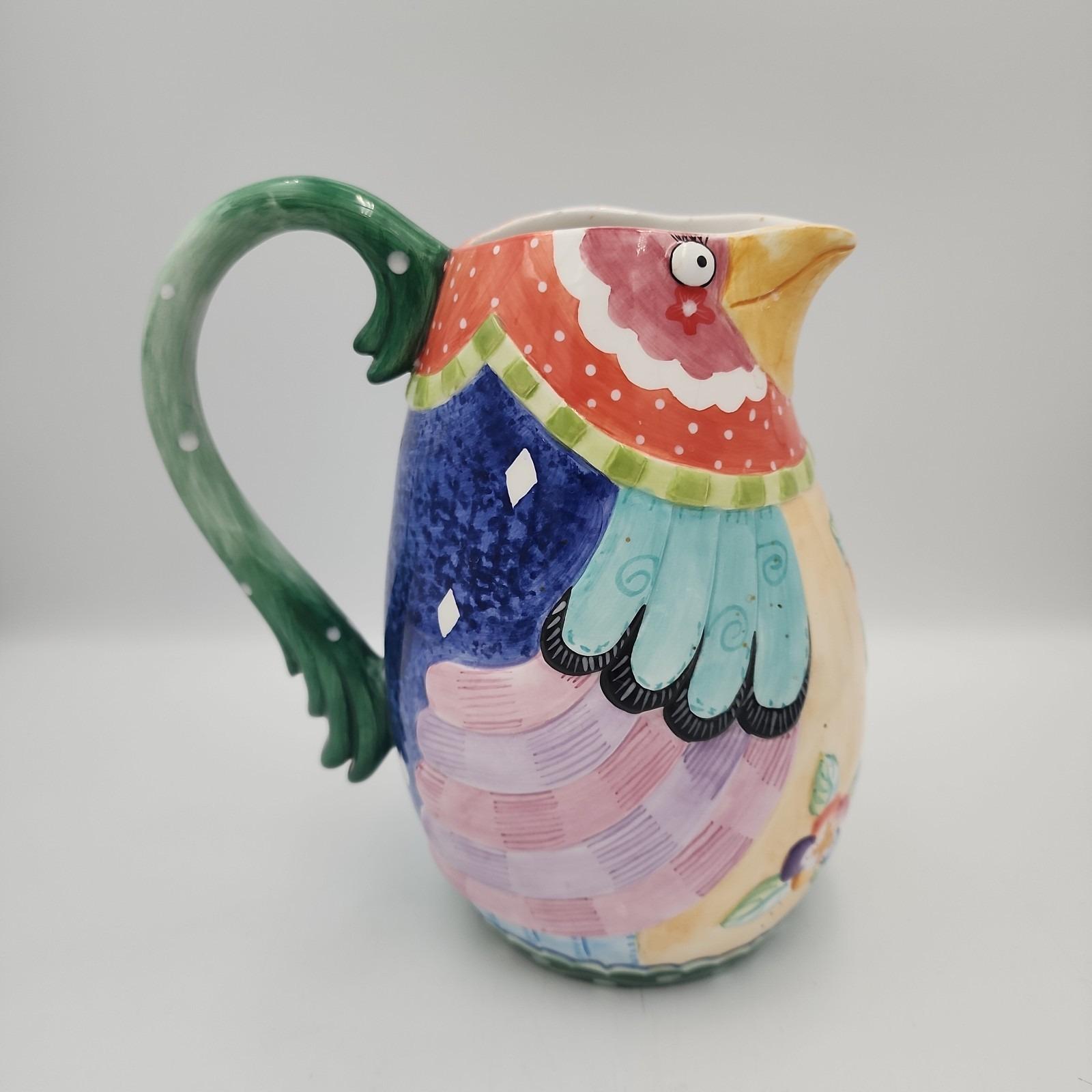 Fitz & Floyd Pitcher - Etsy