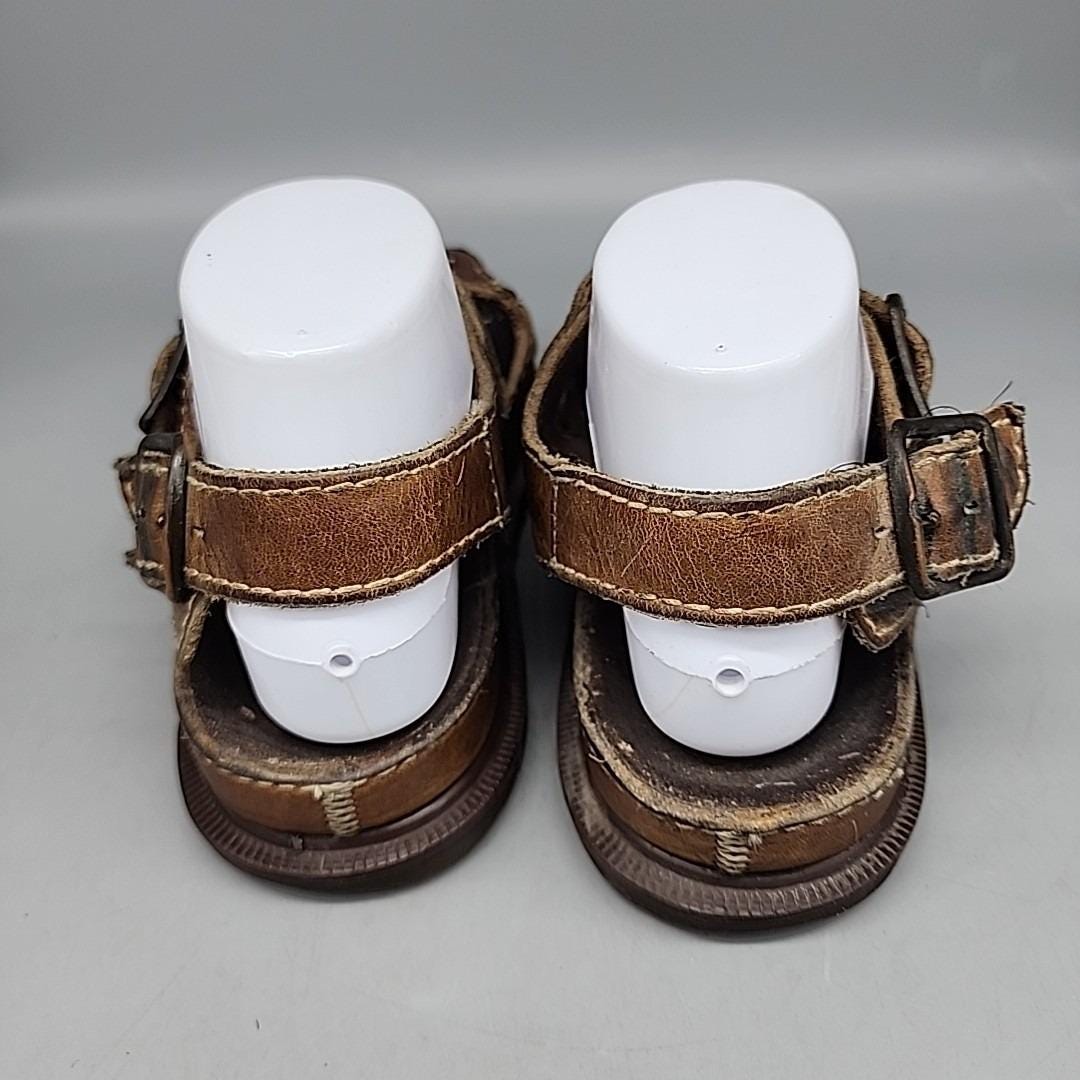 Doc Dr. Martens Vintage Leather Fisherman Brown Sandals  display picture 2