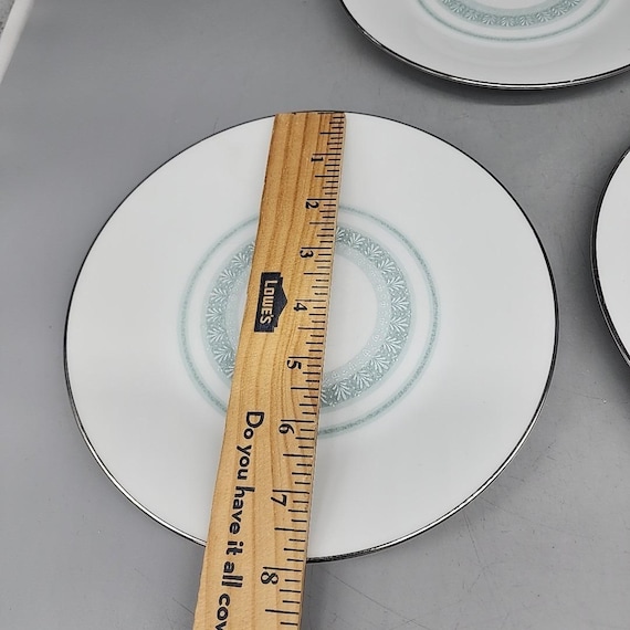 Vintage Set of 3 Noritake Salad Plates Greenfield 6585 8