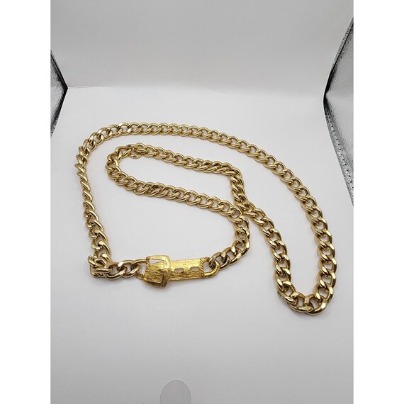 Women's Chain Belt Gold Small-Medium Metal 32