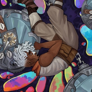 Losing Track of Time- Ekko Arcane Print!!