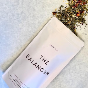 The Balancer Tea (Organic) - Women's Wellness & Balance Herbal Blend | Hormone tea | Calming tea | Feminine tea | PMS tea | Postpartum tea