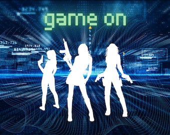 Game On wall poster Print