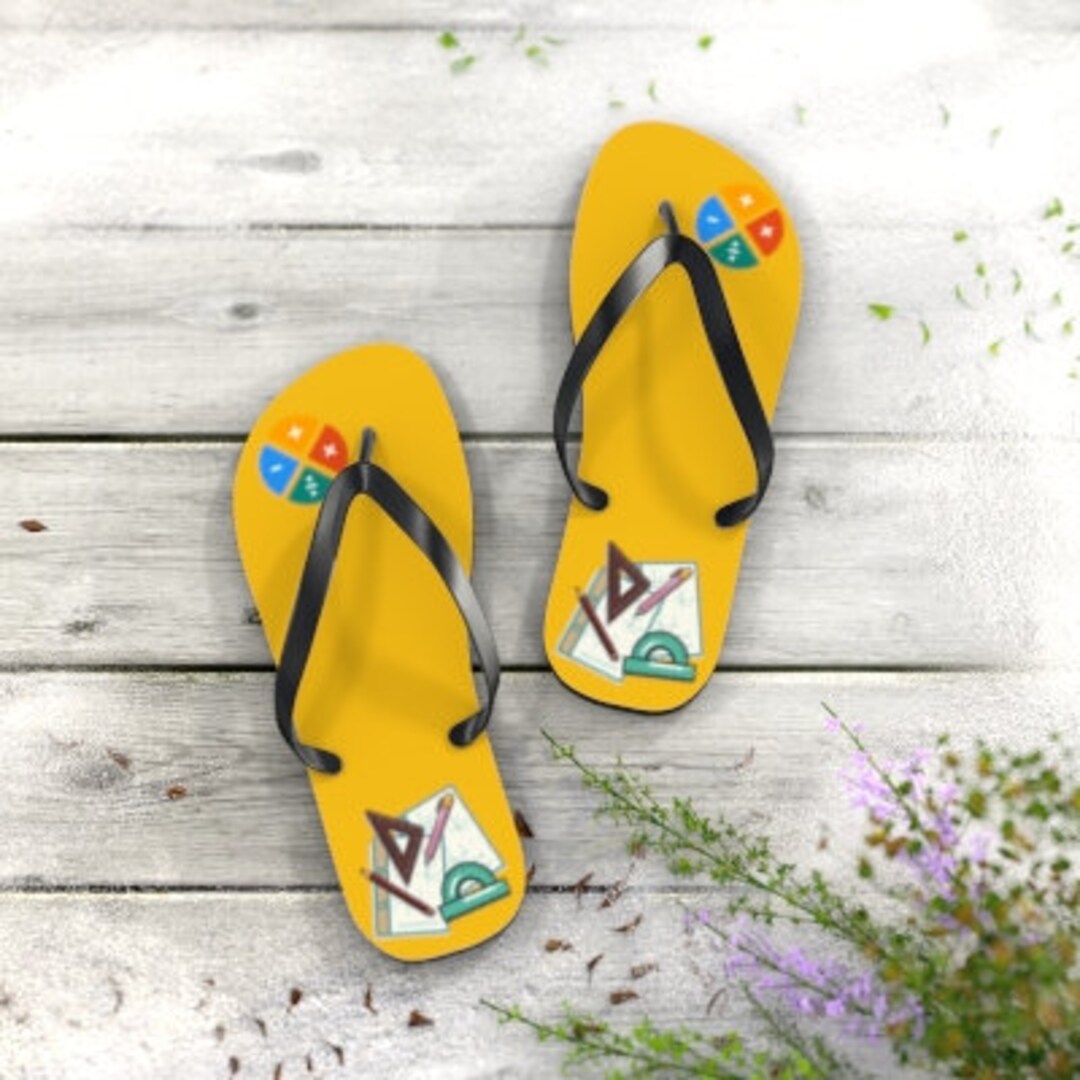 Math Flops Sandals for Mathematicians, Maths Flip Flops, Sandals for Math Lovers ...