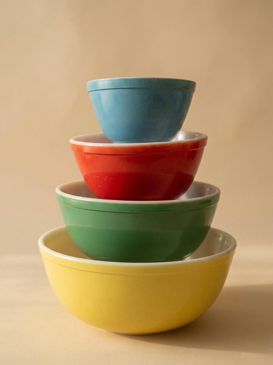 Pyrex vintage refrigerator set - Etsy 日本