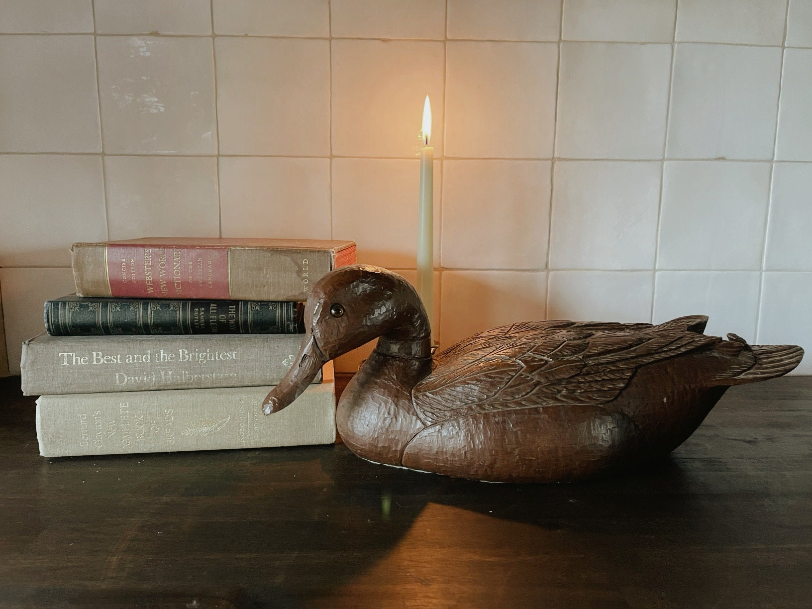 Shell Duck Figurine 