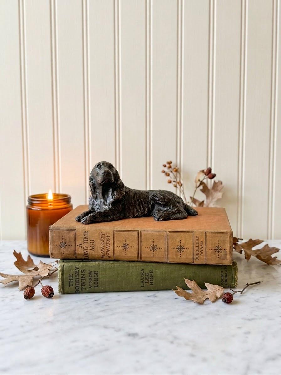 Cast Iron Setter Dog - Etsy
