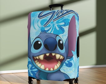 Stitch Cabin Case Cover Lilo Stitch Elastic Luggage Protective