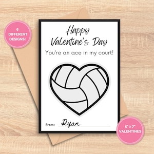 Druckbares Sport Valentines Variety Pack für Klassenkameraden, Klassen-Valentinstagskarten, Jungen-Valentinstagskarten