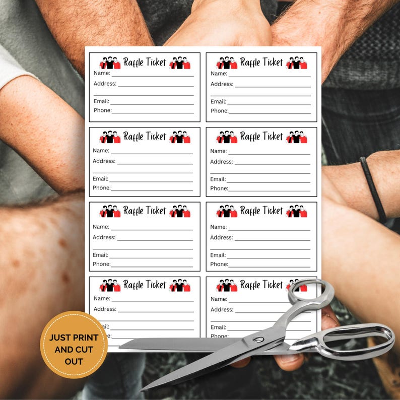Handing Out Raffle Tickets Editable Fraternity Fundraiser Raffle Ticket Template, University or ...