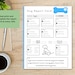 Printable Dog Report Card, Pet Report Card, Dog Sitter Template, Doggy Daycare, Pet Sitting, Pet ...
