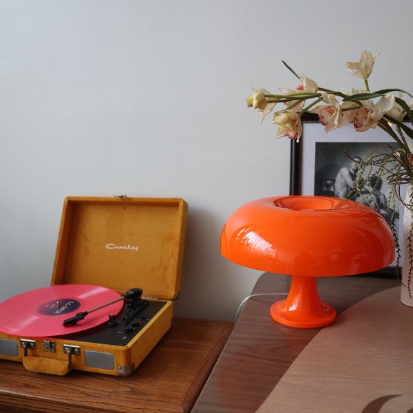 Lampe de table orange Jazz Club