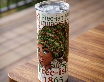 Vaso Freeish de historia negra