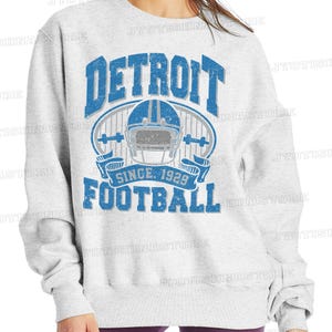 Vintage 90er Jahre Stil Detroit Png, Detroit Fußball Png, Detroit Fußball Fan Png Geschenk, Detroit Png, Fußball Png, Sonntag Fußball Png.