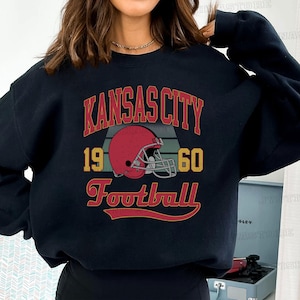 Vintage 90s Style Kansas City Football Png, Game Day Png, Kansas City Team Football Png, Sunday Kansas City Png, Kansas City Football Png.
