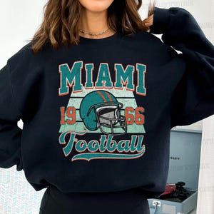 Miami Football Png Shirt, Retro Miami Football Png, Miami Football Fan Lover Gift, Miami Png, Football Season 2025 Png.