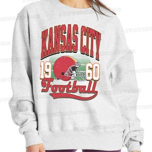 Kansas City Fußball Png, trendiger Kansas Fußballfan Png, Geschenk für sie, Kansas City Png, Kansas Spieltag Png Shirt.