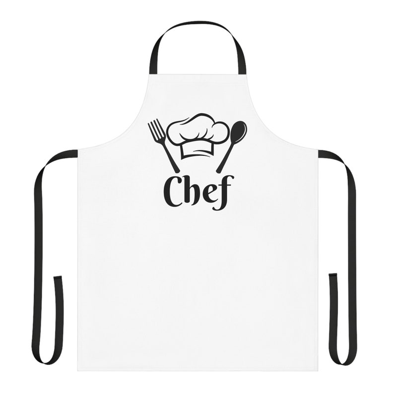 Chef Apron Chef Hat, Fork, and Spoon Design Bib Sold Seperately Etsy