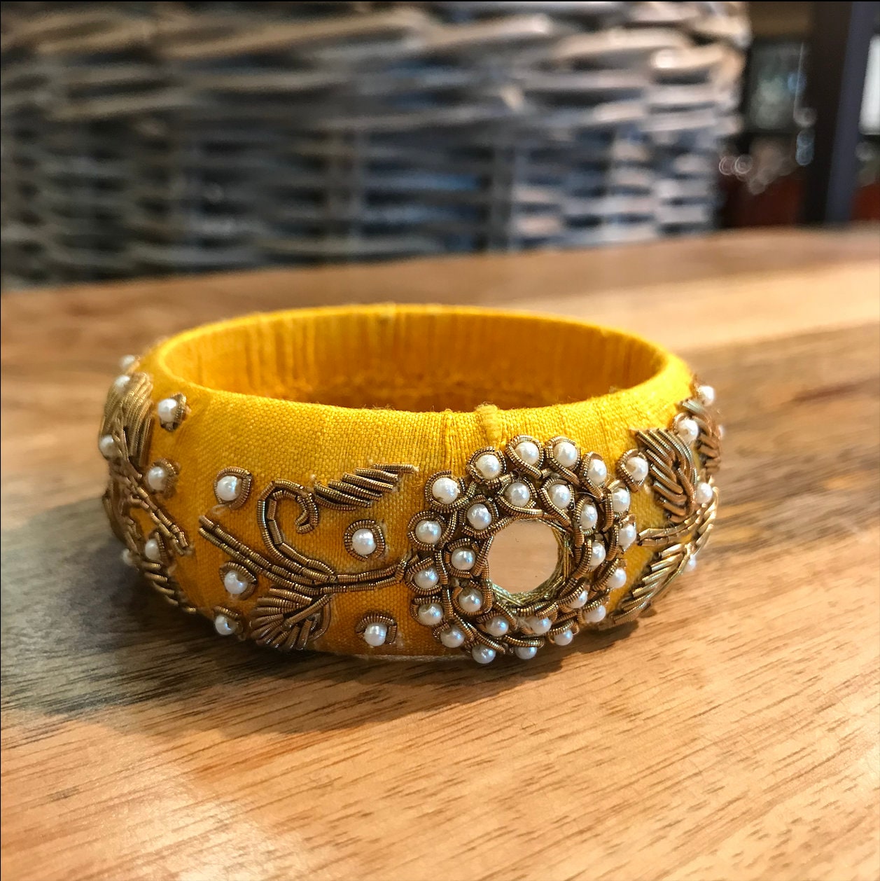 Buy Raw Silk Bangles Online In India India