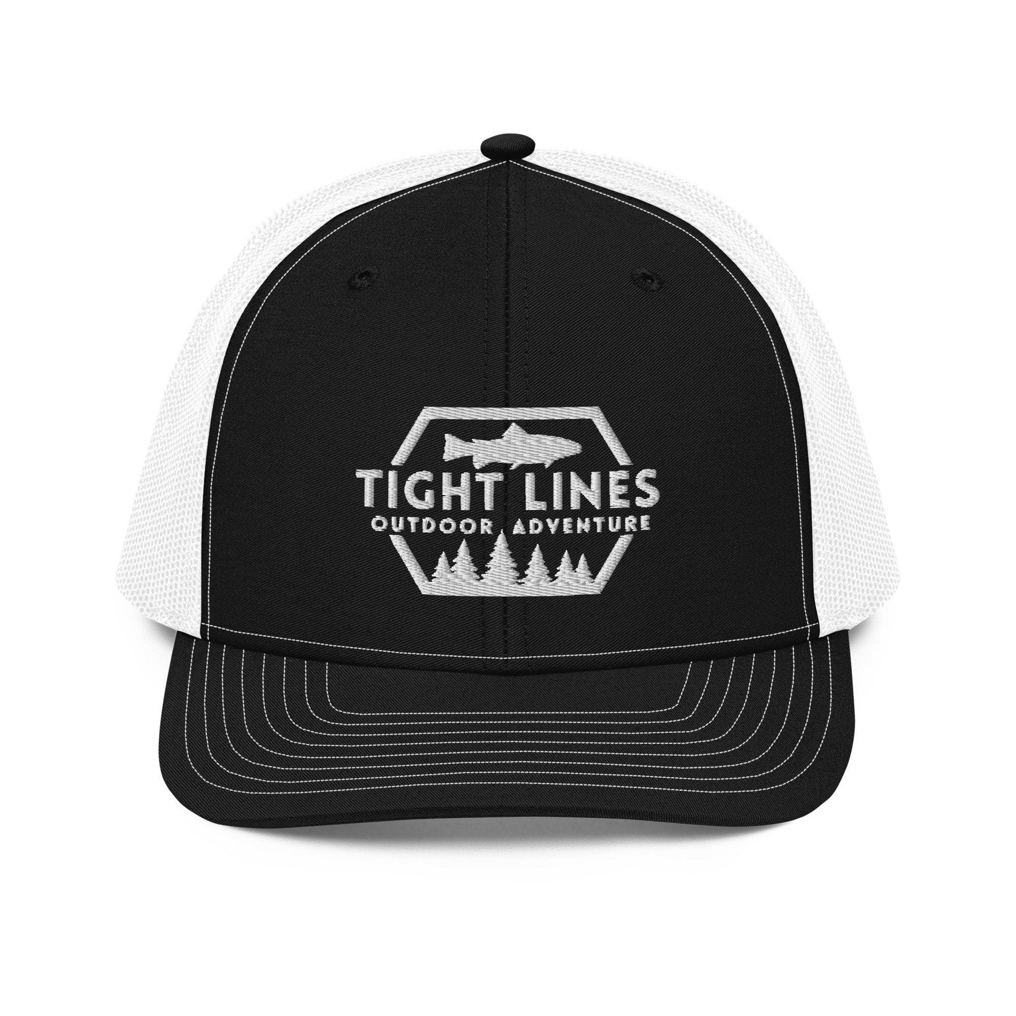 Trucker Cap Tight Lines Outdoor Adventure Hat 