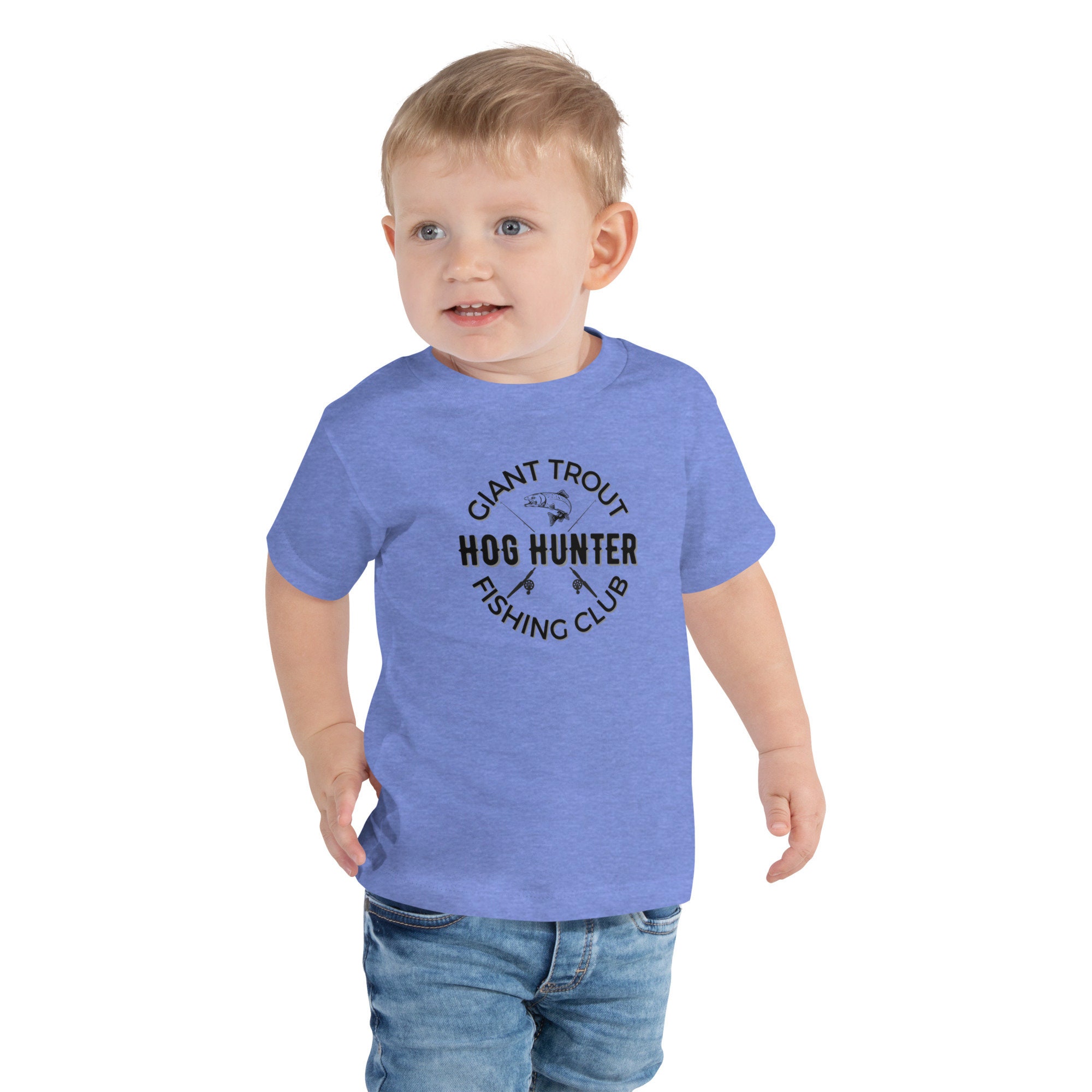 Toddler Short Sleeve Tee - Giant Trout Fishing Club Fly Fishing Shirt