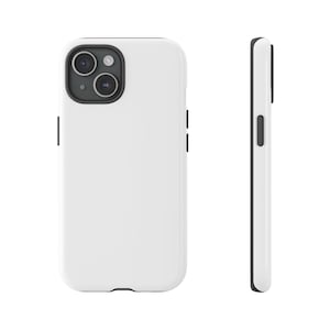 Weiße Handytasche, passend für iPhone 16 15 14 13 12 11 Pro Max Plus X XR, Samsung Galaxy S25 Ultra S24 S23 S22 S21 FE, & Google Pixel 9 8 7 6 5 5G