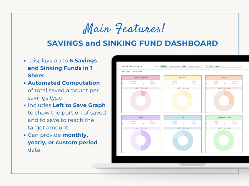 2025 Money Tracker: Multiple Bank Accounts, 50/30/20 Budget (google ...