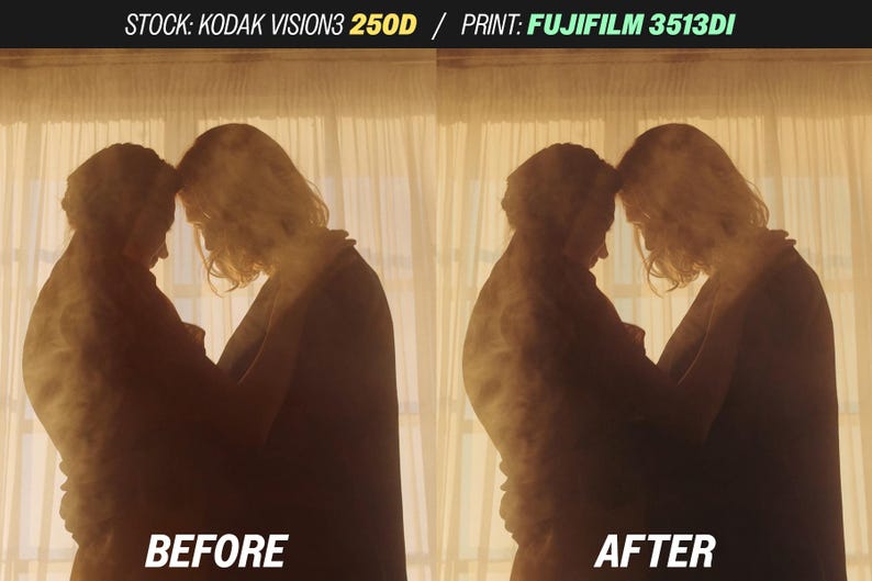 May include: A side-by-side comparison of two figures in silhouette, labeled "BEFORE" and "AFTER". The figures are embracing, with their heads close together. The background features a window with sheer curtains, and the image has a warm, golden hue.