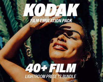 コダックフィルムLightroomプリセット – 40種類以上のフィルムエミュレーションプリセット（モバイル＆デスクトップ対応、ビンテージカラー、フィルム風、レトロフィルター）