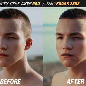 May include: Split image showing a person's face before and after a photo edit. The "Before" image is on the left, and the "After" image is on the right. The text "BEFORE" and "AFTER" are at the bottom of each image.