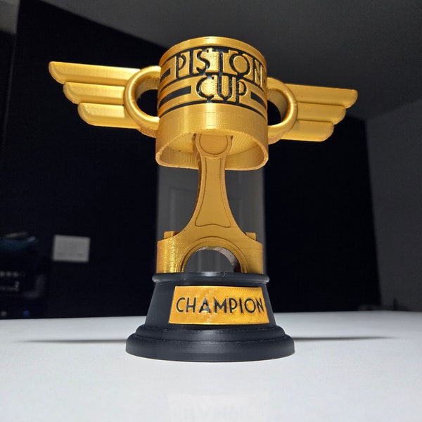 Trophée Piston Cup 3D