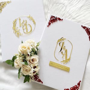 Certificado Nikkah de lujo, Contrato Nikkah personalizado, Contrato de boda islámica, Nikkah Nama, Certificado de matrimonio musulmán, Boda islámica