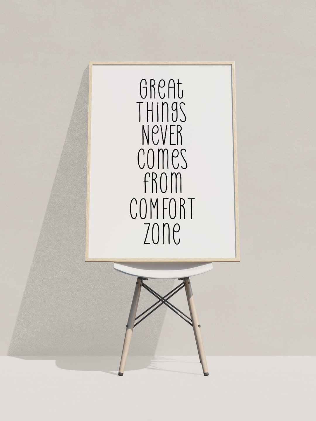 Motivational Wall Art, Digital Download, Printable Wall Art, Quote Wall