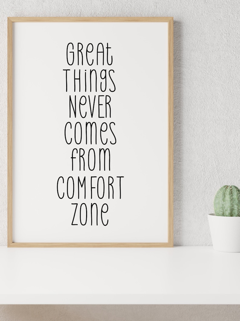 Motivational Wall Art, Digital Download, Printable Wall Art, Quote Wall