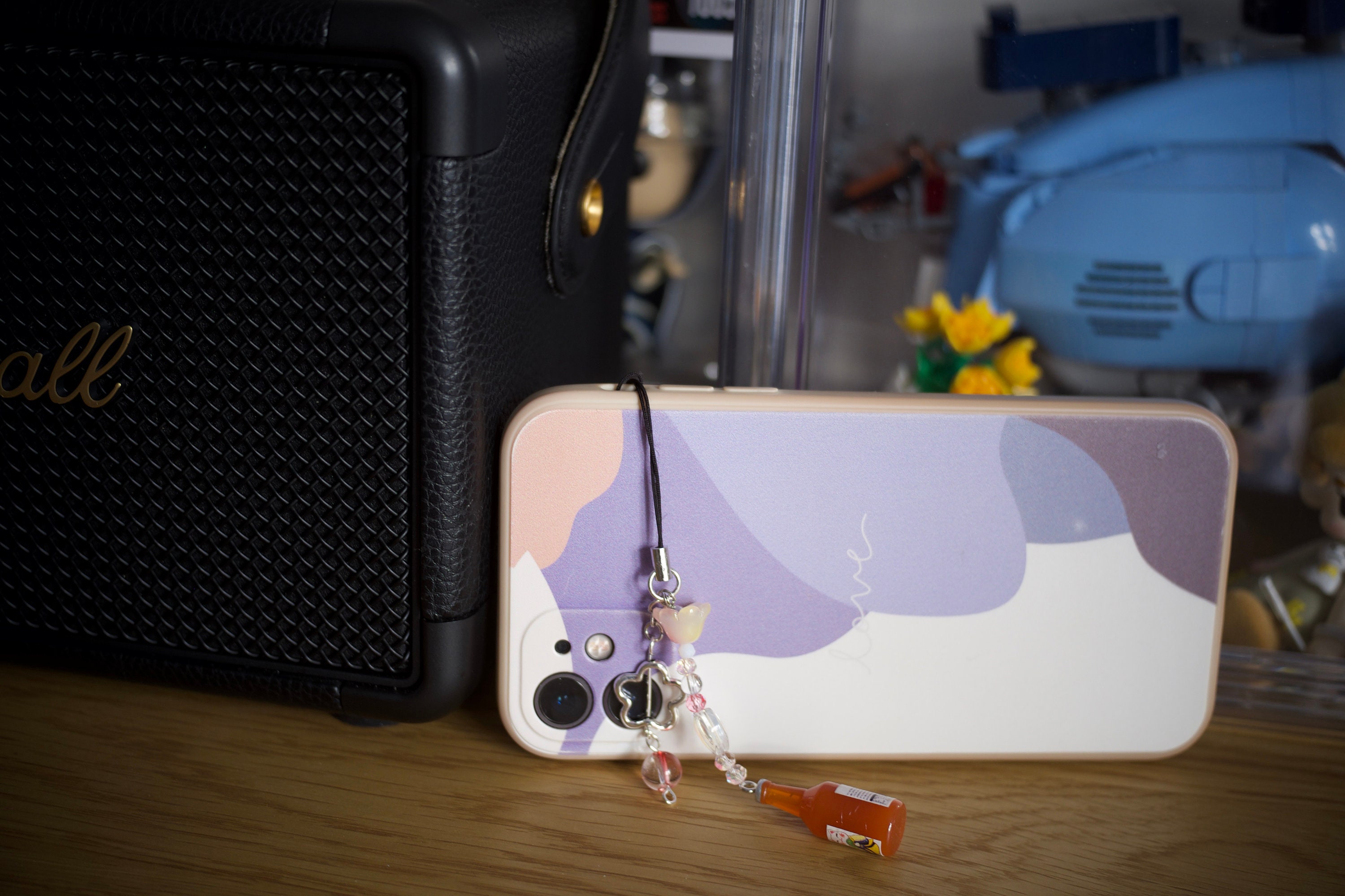 Muted Reddish/coral Sojuinspired Phone Charms Cute & Adorable Original