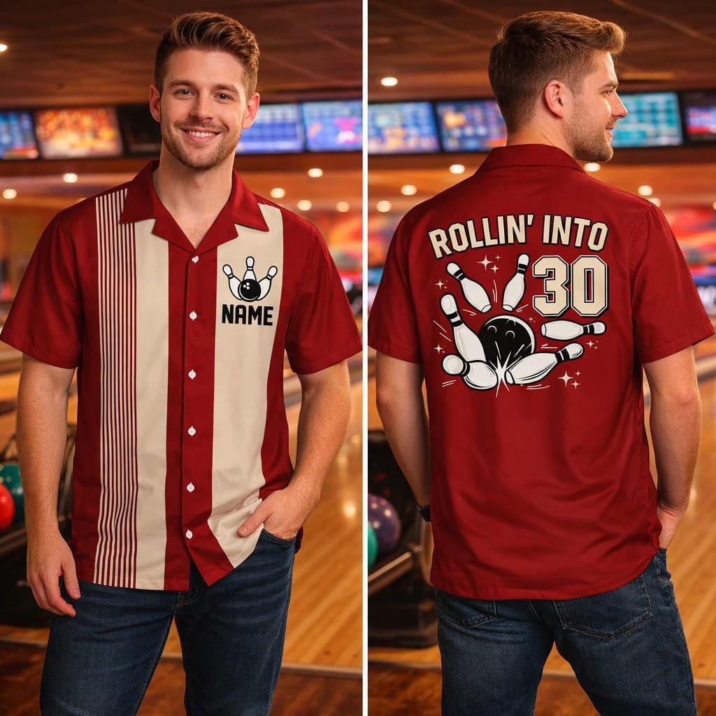 1950s bowling shirt - Etsy 日本