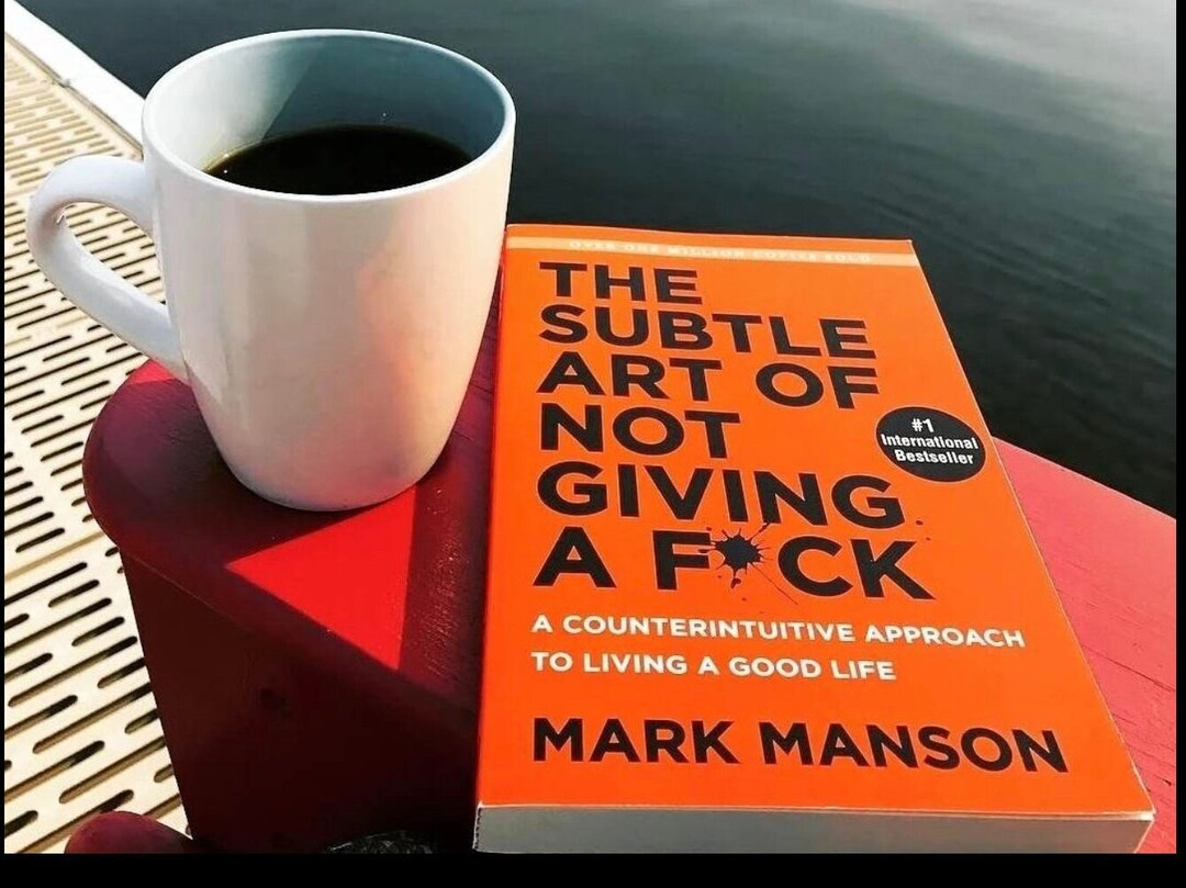 Mark Manson the Subtle Art of Not Giving a Fck - Etsy