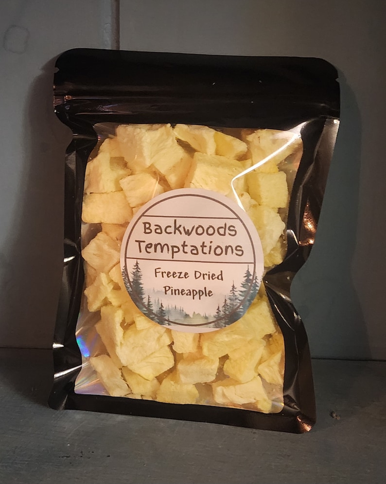 Freeze Dried Fruit Pineapple Snack - Etsy