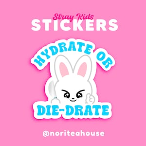 Lee How Leebit Hydrate: Stray Kids SKZOO Vinyl-Aufkleber
