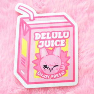 Changbin Dwaekki: Delulu Juice Stray Kids SKZOO Vinyl-Aufkleber