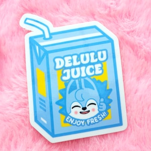 Bang Chan Wolfchan: Adesivo in vinile SKZOO di Delulu Juice Stray Kids
