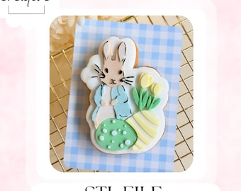 Peter rabbit easter stamp + cutter
