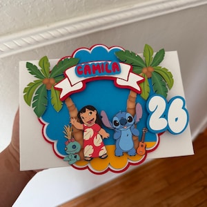 Lilo and stitch cake topper