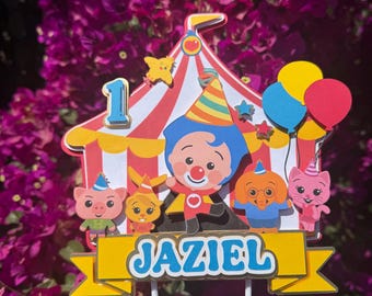 Plim Plim cake topper