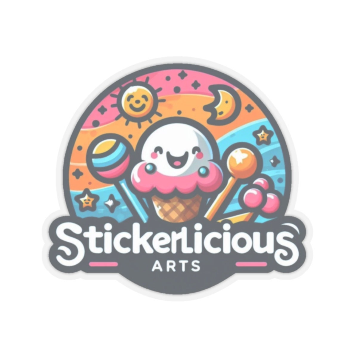 Stickers Gift Idea Kawaii Decal Cupcakes Food Stickers Laptop Decals