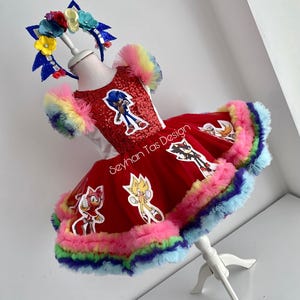 Amy Rose Cosplay Dress - Etsy Amy Rose Cosplay Dress - Etsy