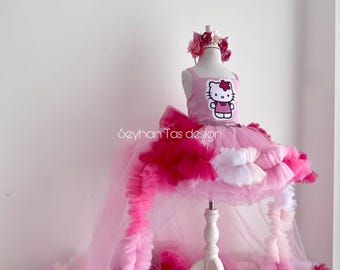 hello kitty holiday dress Lola + The Boys Sequin Hello Kitty Party Dress, 6 main image 1